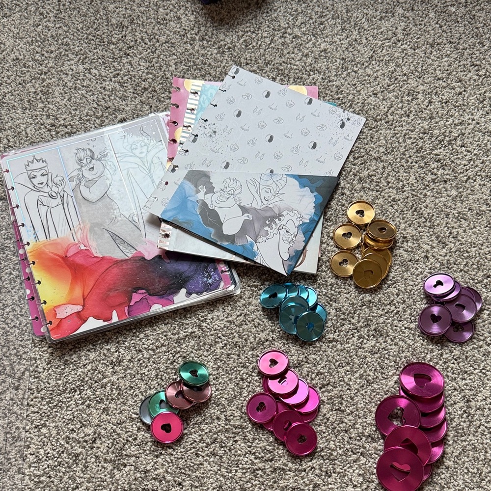 Happy Planner metals discs.